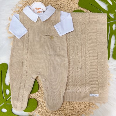  Saída de Maternidade Príncipe - Bege